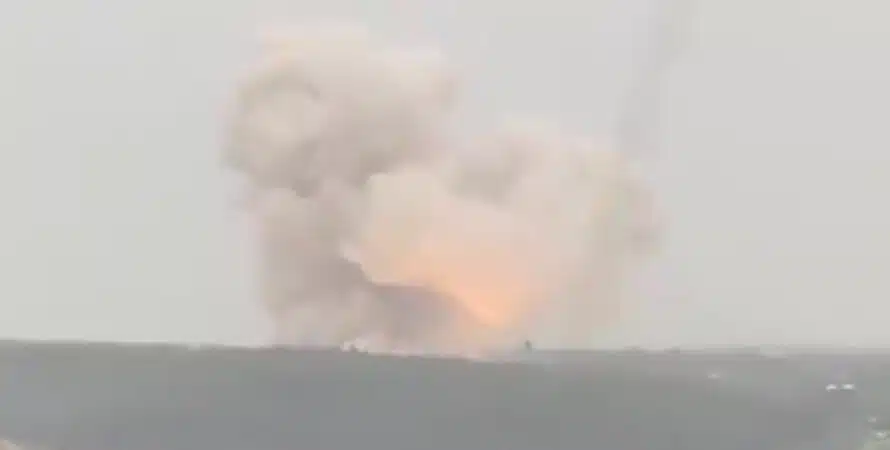 В Израиле прогремел мощный взрыв на военном заводе (Видео)