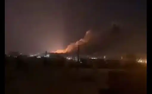 ВВС Израиля атаковали цели в Сирии (Видео)