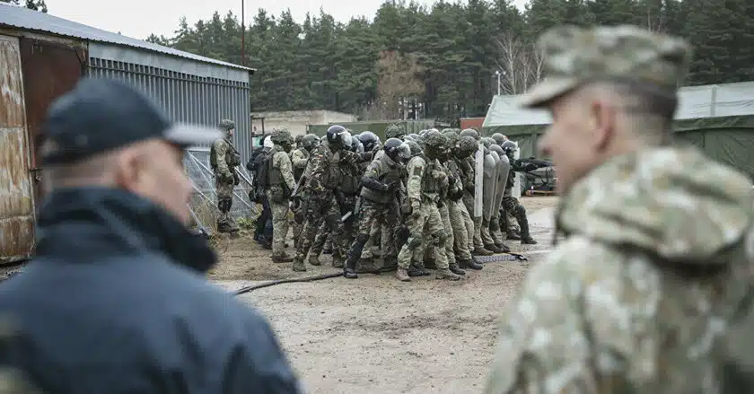 Литва построила военную базу на границе с Беларусью