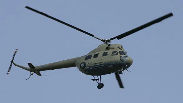 В России под Ижевском разбился вертолет Ми-2