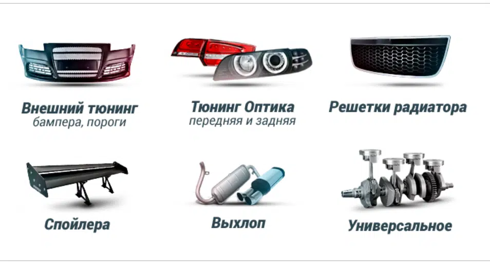 Запчасти для тюнинга автомобиля: где можно купить недорого?