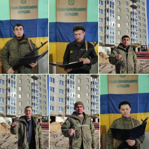 Російські військові здалися і присягнули на вірність Україні
