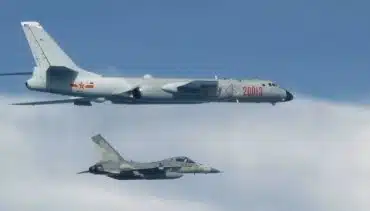 18 самолетов Китая вошли в воздушное пространство Тайваня