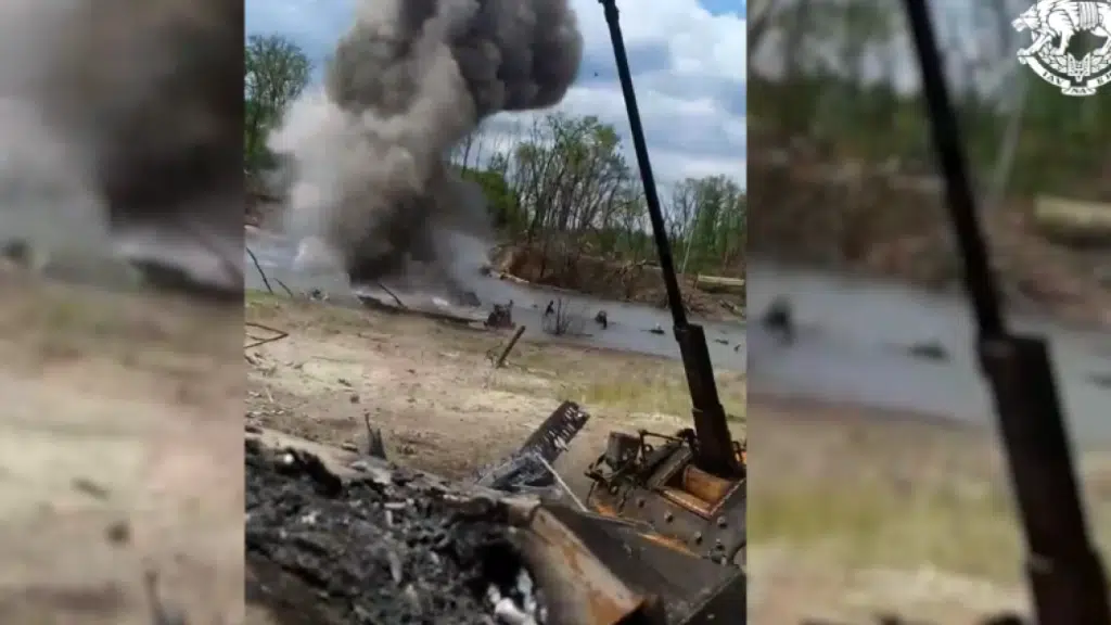 Бійці ЗСУ на Луганщині підірвали понтонний міст російських військ