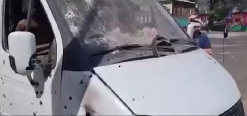 У центрі Донецька пролунав вибух