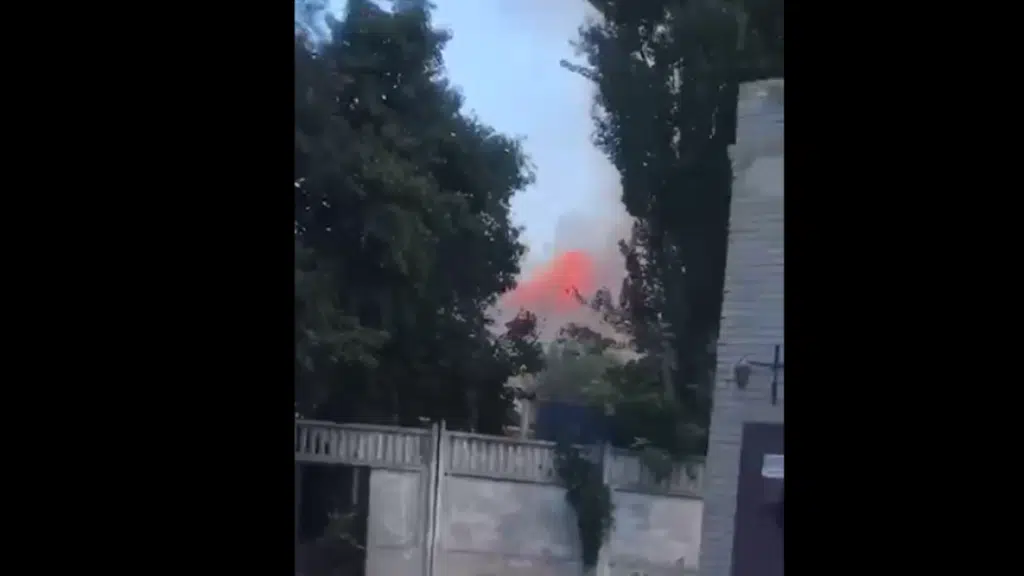 У Ясинуватій знищено склад боєприпасів військ рф