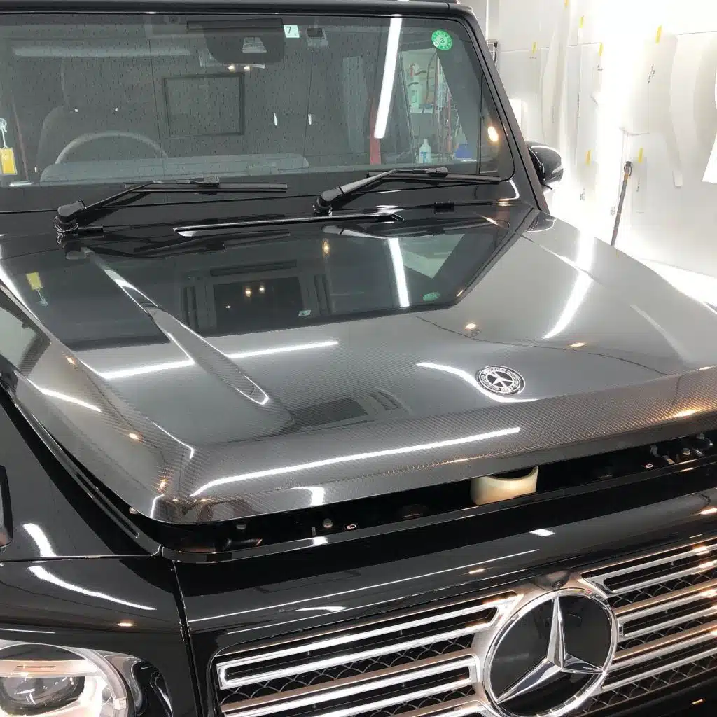 Стильный тюнинг авто – Оклейка авто карбоновой пленкой!