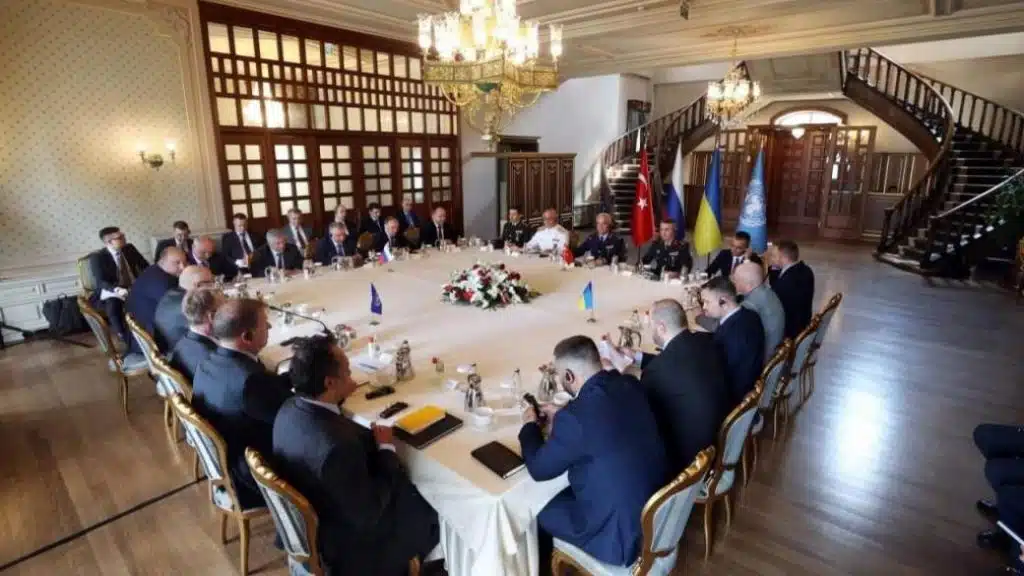 У Туреччині заявили про домовленість щодо “зернового питання” Росії та України