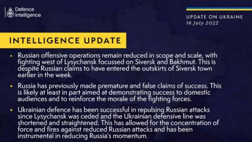 Заяви росіян про входження до Сіверська виявилися помилковими