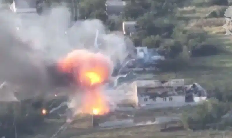 Нацгвардійці знищили ворожий склад БК разом з піхотою
