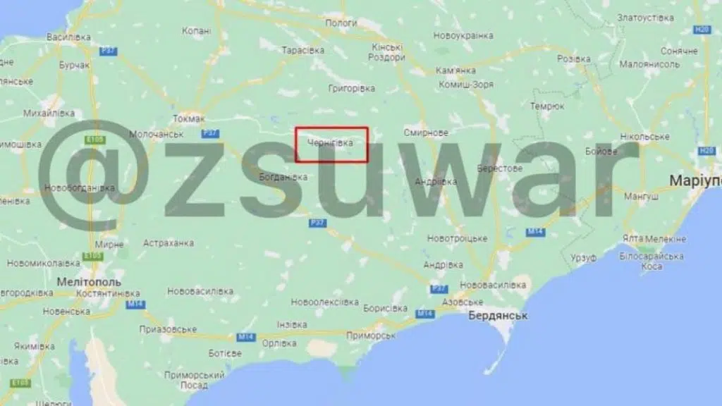 Бійці ЗСУ знищили склад боєприпасів військ РФ під Бердянськом