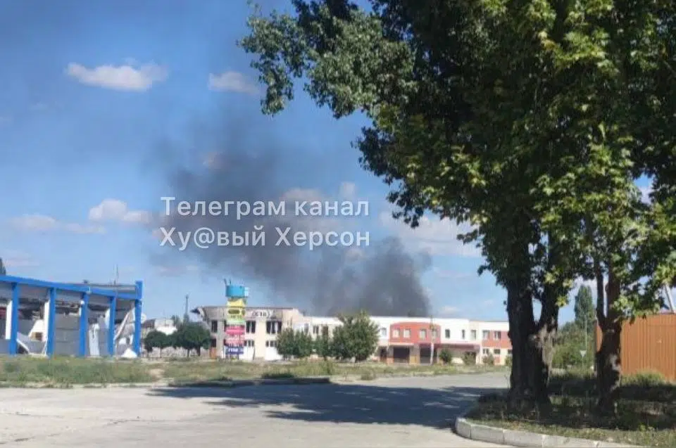 У Новій Каховці на Херсонщині пролунав потужний вибух