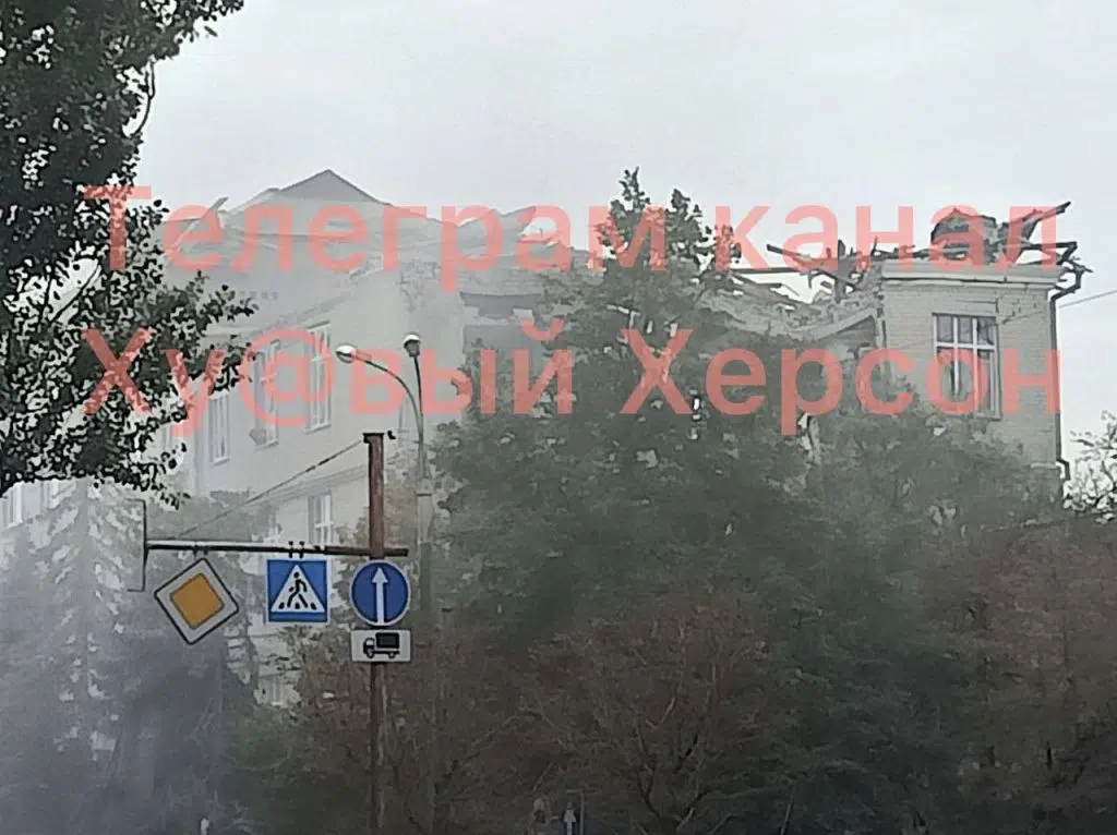 В центрі Херсона пролунав вибух