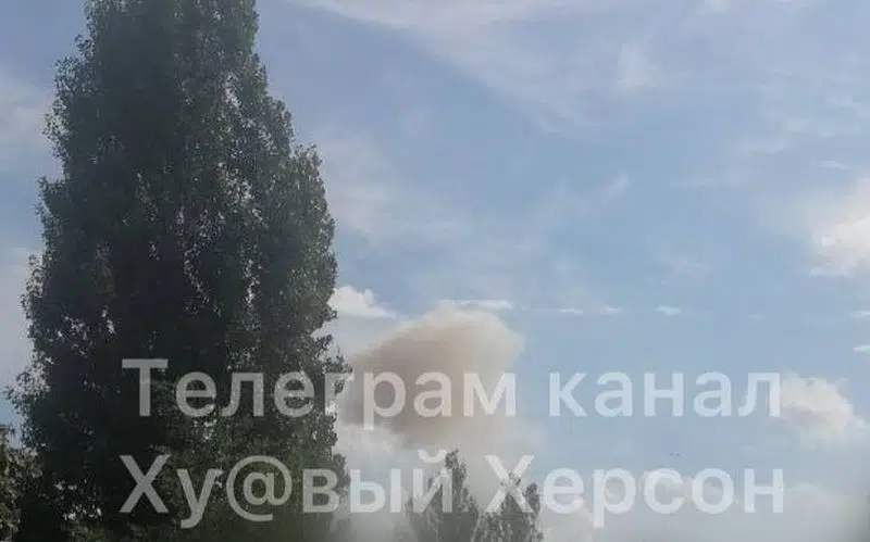 У Новій Каховці на Херсонщині пролунали декілька вибухів