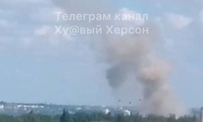 У Новій Каховці пролунали потужні вибухи