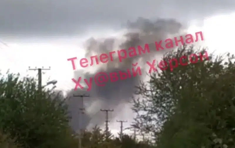 На Херсонщині знищено склад БК російських окупантів