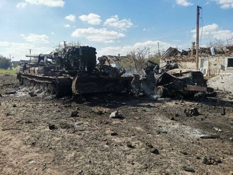 Бійці ЗСУ знищили російську гармату 2С7 «Піон» і військову вантажівку окупантів
