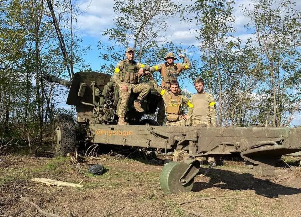 Бійці ЗСУ захопили ворожу гаубицю і вантажівку з БК на Херсонщині