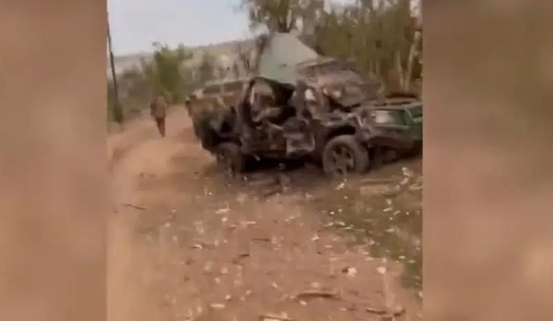 Українські захисники показали звільнене село Білогорівка поблизу Лисичанська