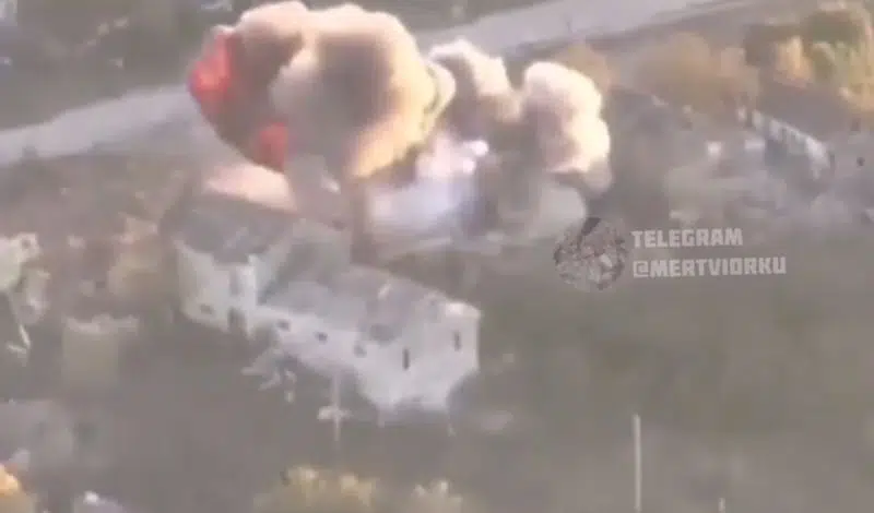Артилерія ЗСУ знищила російський танк Т-62