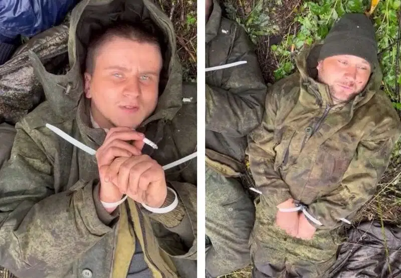 Бійці ЗСУ захопили у полон групу російських окупантів