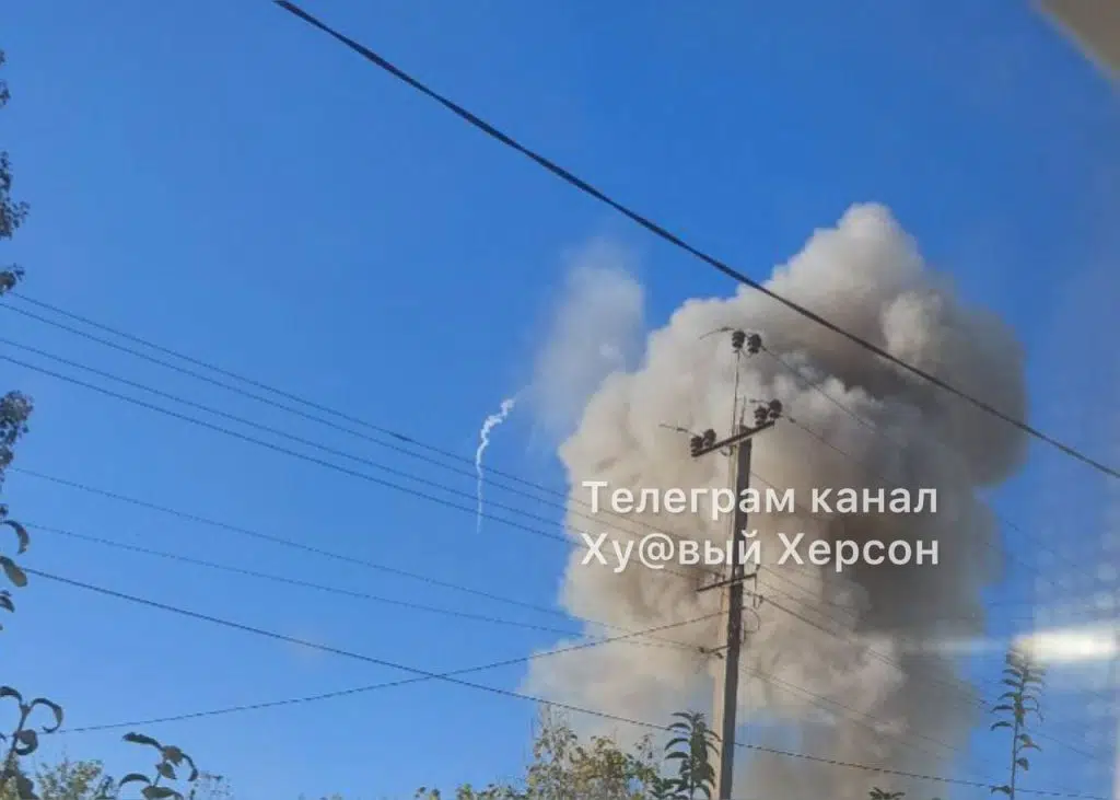 У Бериславському районі на Херсонщині повідомляють про вибухи