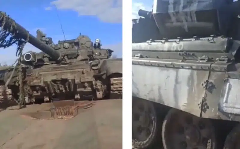 Військові ЗСУ захопили сучаний російський танк Т-90
