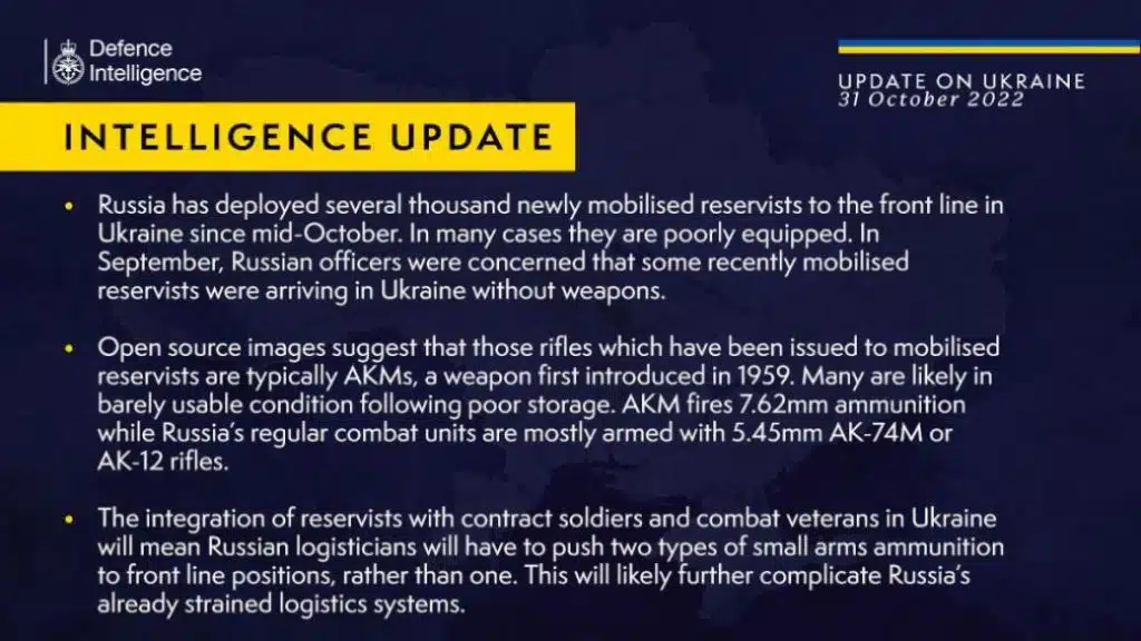 У Британії озвучили нові проблеми військ РФ в Україні