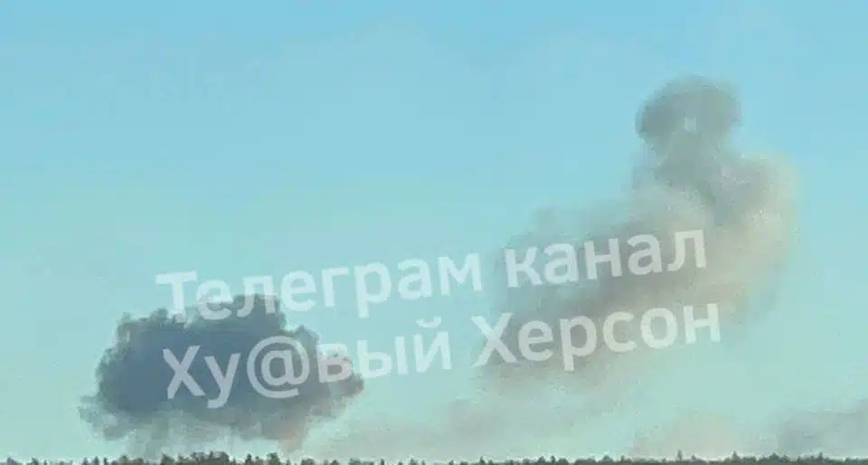 У Каховському районі пролунали вибухи