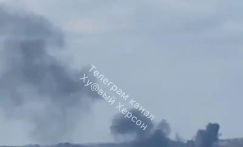 Поблизу Чорнобаївки почалася масштабна пожежа