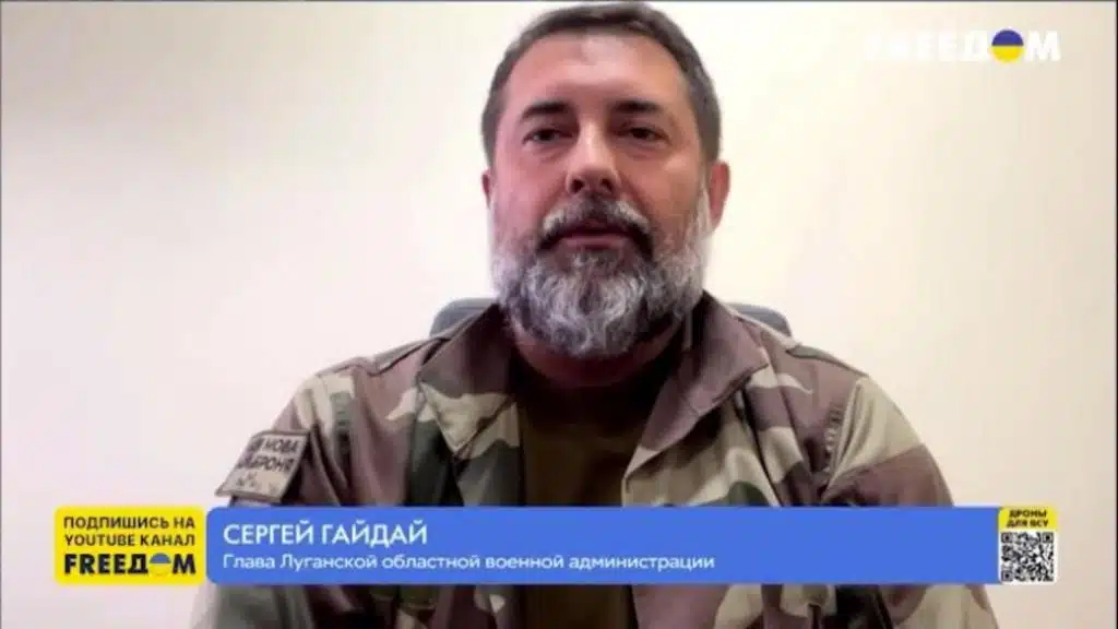 Гайдай: Росіяни вже морально готові відступати із Луганської області