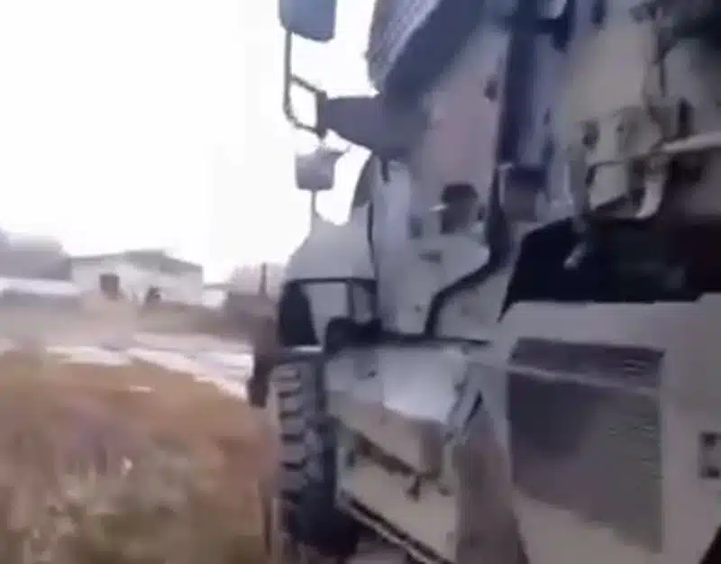 Бійці ЗСУ показали бронетранспортер MRAP після бою з окупантами