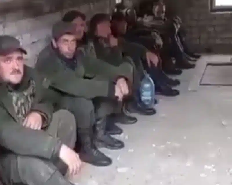 Військові ЗСУ захопили у полон велику групу російських окупантів