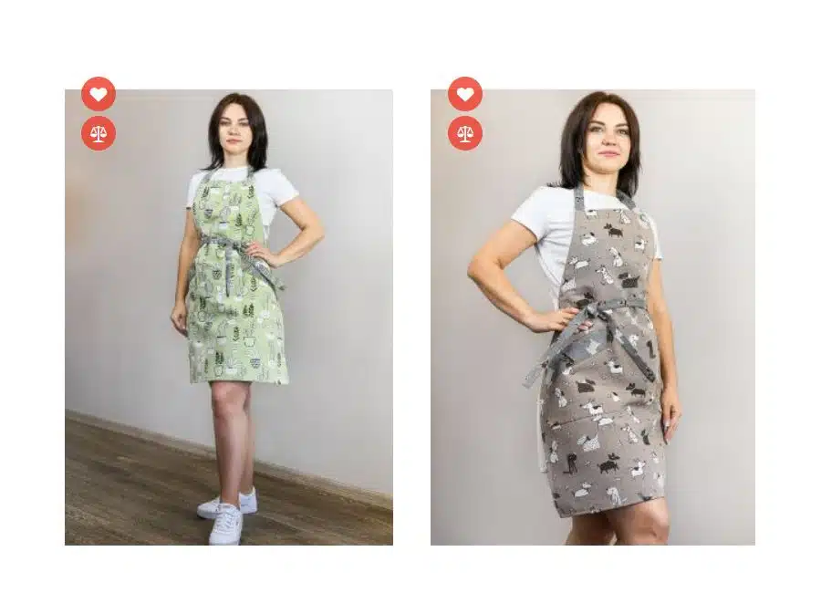 Кухонный фартук: в каком магазине купить качественный домашний трикотаж?