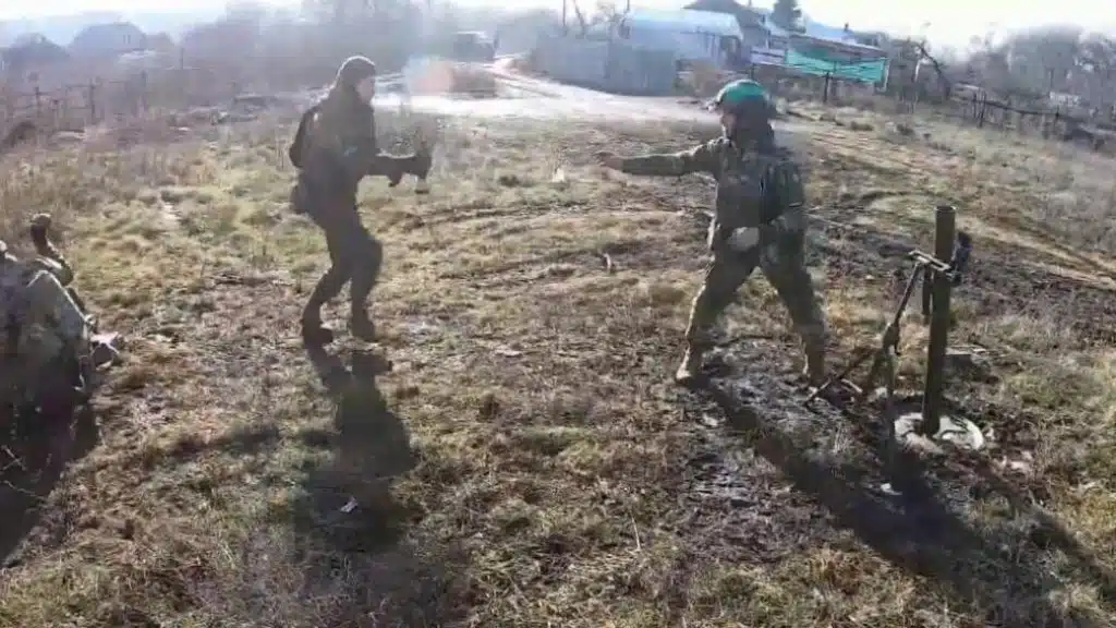 Українські прикордонники захопили позиції військ рф під Бахмутом