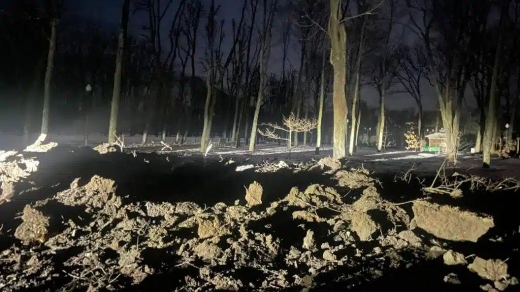 Вночі ворог обстріляв центр Харкова