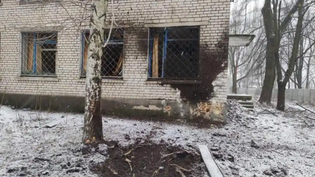 Нікополь вранці потрапив під черговий обстріл