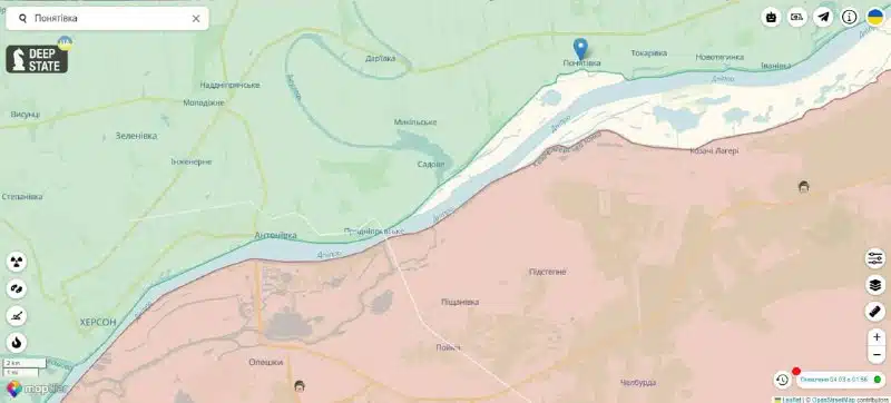 На Херсонщині рашисти накрили село мінометним вогнем