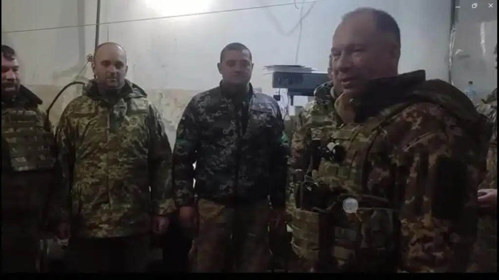 Сирський знову побував у Бахмуті та розповів про цугцванг