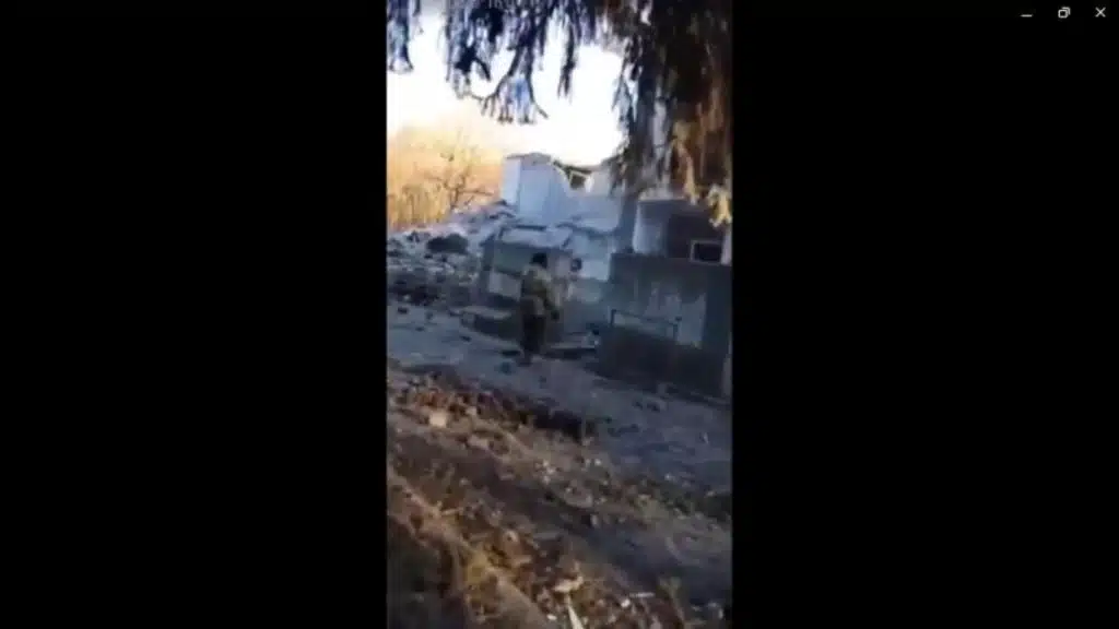 ЗСУ вдарили по місцю розташування росгвардії на Луганщин (Відео)