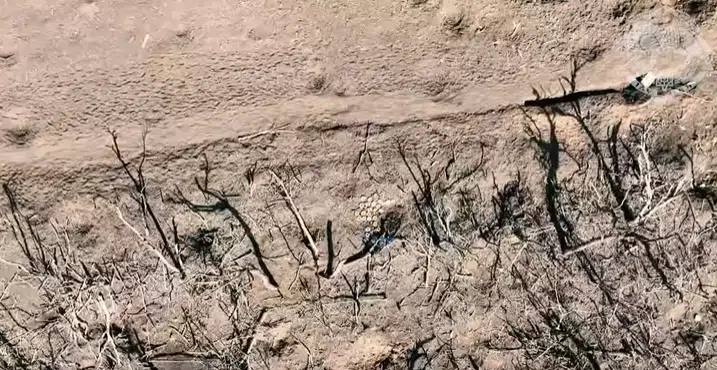 Воїни ССО завдали удару по ворожому сховищу мін на Донеччині (ВІДЕО)