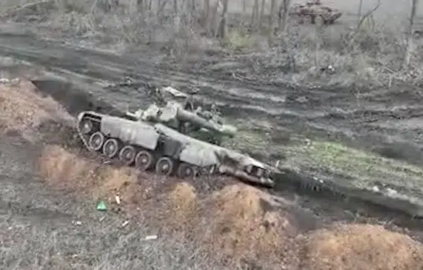 Як Січеславські десантники знищили російський танк з боєкомплектом (ВІДЕО)