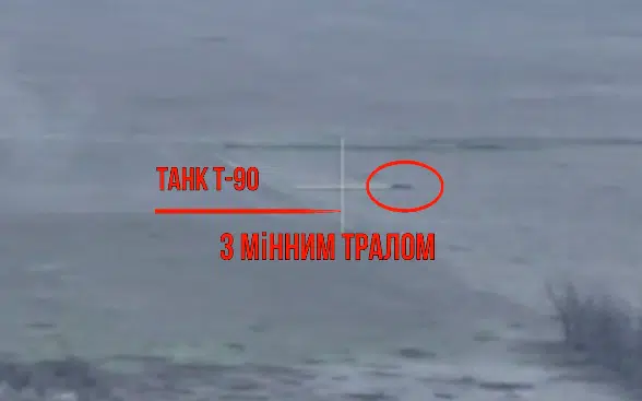 На передовій: десантники знищили ворожий танк Т-90 (ВІДЕО)