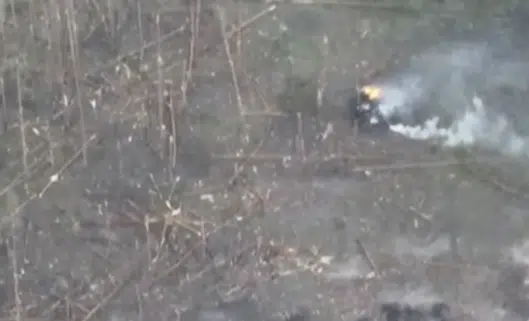 Як десантники ЗСУ знищили танк (ВІДЕО)