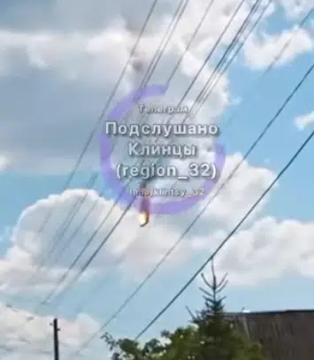 У Клинцях в Брянській області росії впав вертоліт (ВІДЕО)