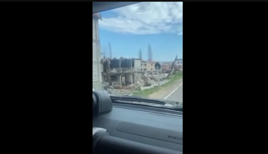 Курортну Затоку показали після російських бомбардувань (ВІДЕО)