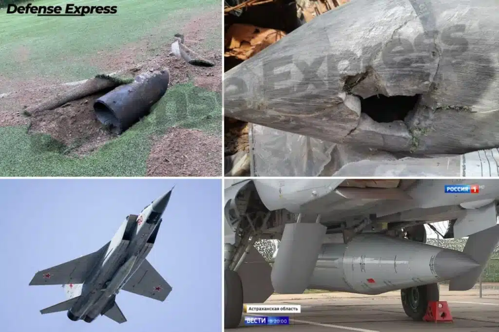 Україна можливо вперше збила російську ракету Х-47 “Кинжал” над Києвом