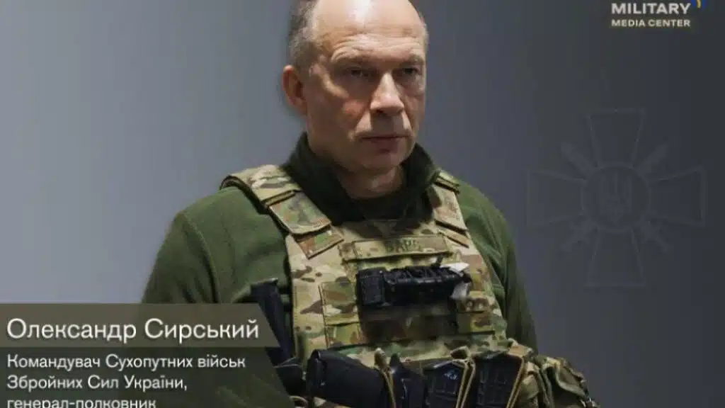 Генерал Сирський назвав важливе завдання ЗСУ щодо Бахмута