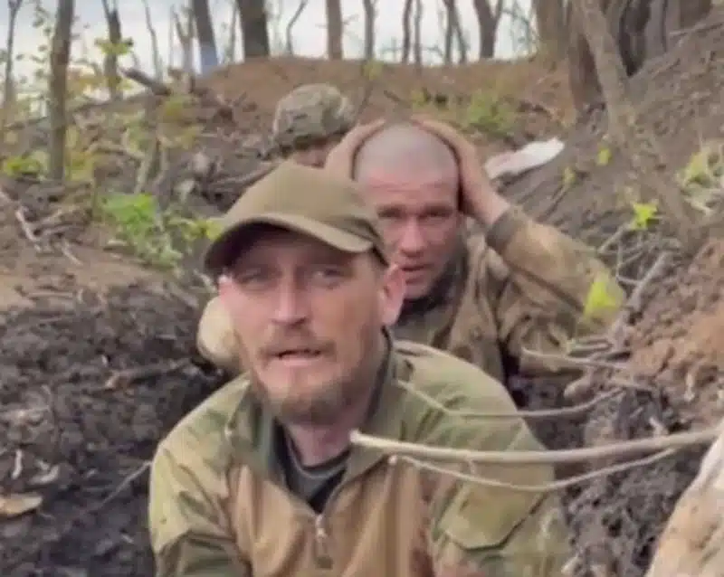 У полон захоплено групу окупантів на Бахмутському напрямку
