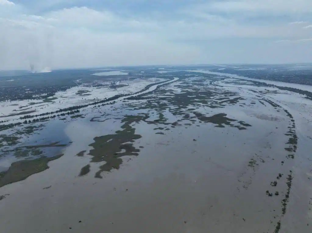 Пік витоку дніпровської води, ймовірно, спостерігається просто зараз